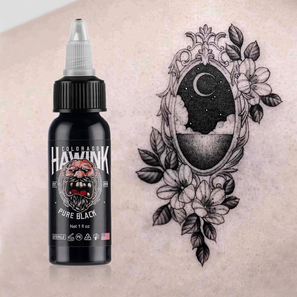HAWINK envase tatuaje presentación clara y segura