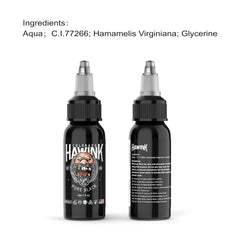 HAWINK muestra color negro para sombreado suave en piel