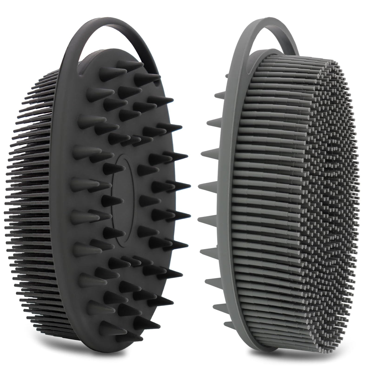 HAYSNA dos en uno exfoliante corporal para piel sensible, en la ducha.