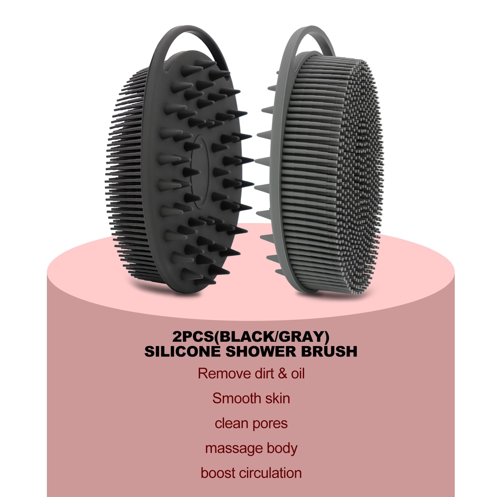 HAYSNA juego de dos exfoliantes, regalo práctico para la familia.