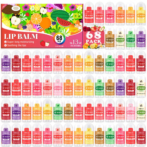 HCKLM bálsamos 68 sabores, ideal para regalo y uso diario.