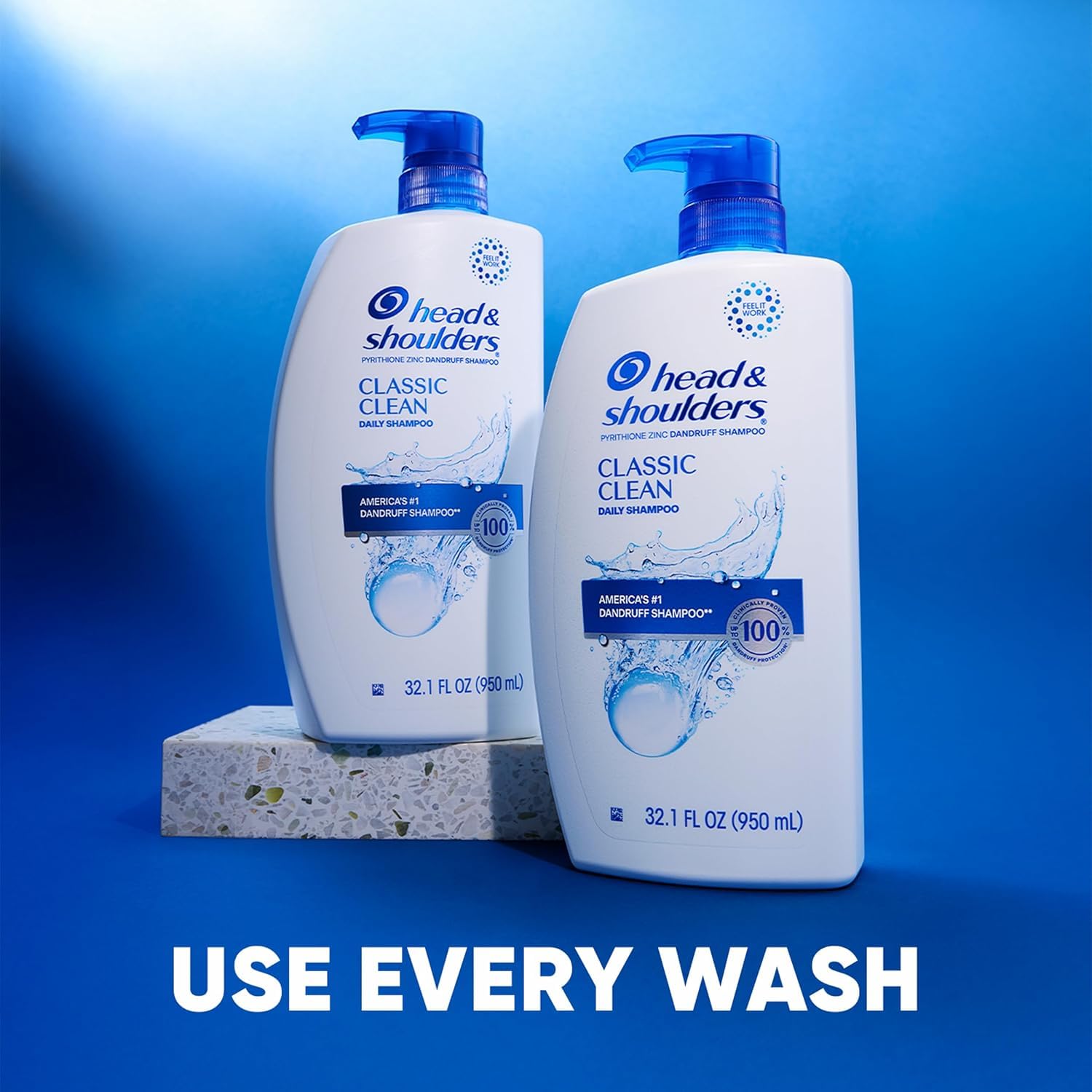 Fórmula con pH balanceado Head & Shoulders Classic Clean.