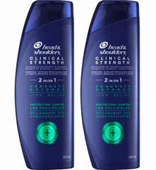 Head & Shoulders Fuerza Clínica, enfoque en botella, alivio del picor y control de la caspa