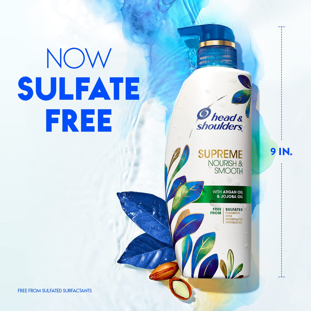 La espuma del Head & Shoulders Supremo Nutre y Suaviza Champú facilita peinado.