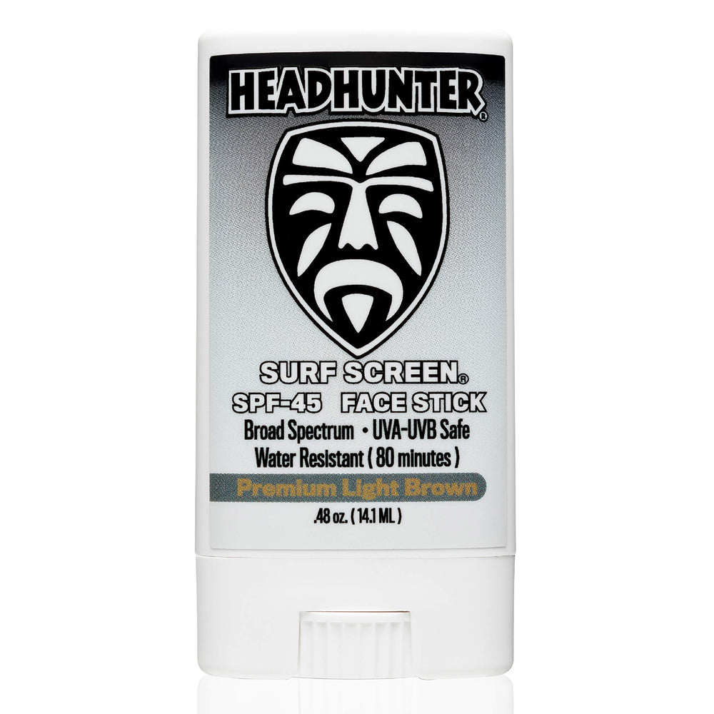 Headhunter stick facial SPF45 con tinte marrón claro para uso diario