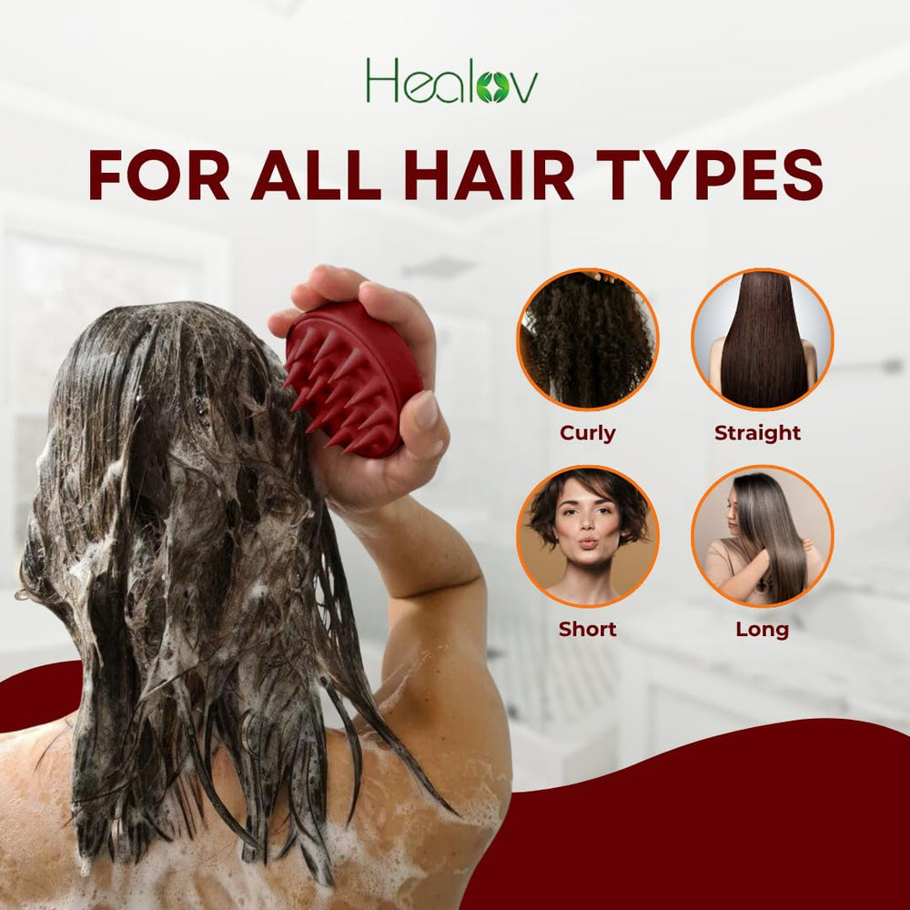 Healov Aceites naturales-cabello: nutre raíces y puntas de forma suave