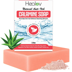 Healov Calamina barra jabón: limpieza suave que deja la piel calmada