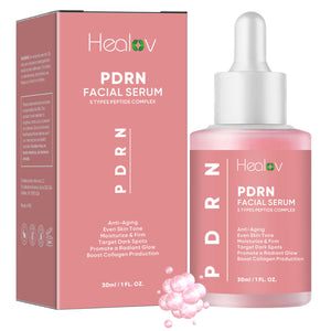 Healov Sérum PDRN en bote para aplicación suave y piel radiante.