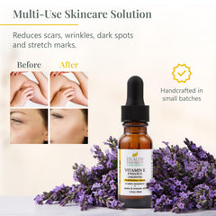 Textura sedosa del aceite nutritivo para rostro y cabello de Health Priority.