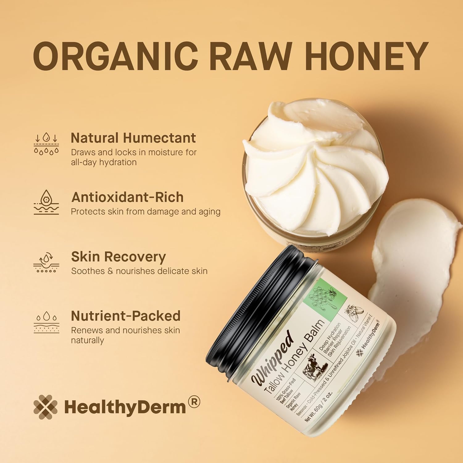 Rutina diaria con bálsamo HealthyDerm para rostro y cuerpo