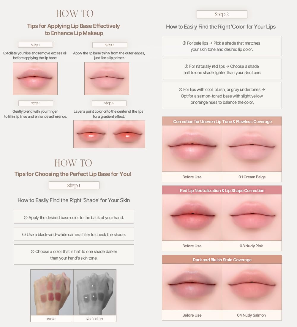Heart Percent Dote On Mood All Cover Lip Primer Base: uso en solo para look suave