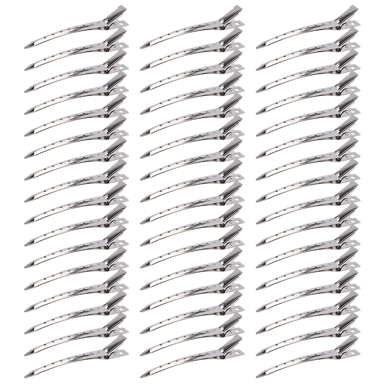 Pinza Hedume para cabello tipo pato con agujeros de 3,5 pulgadas, segura para peinado.