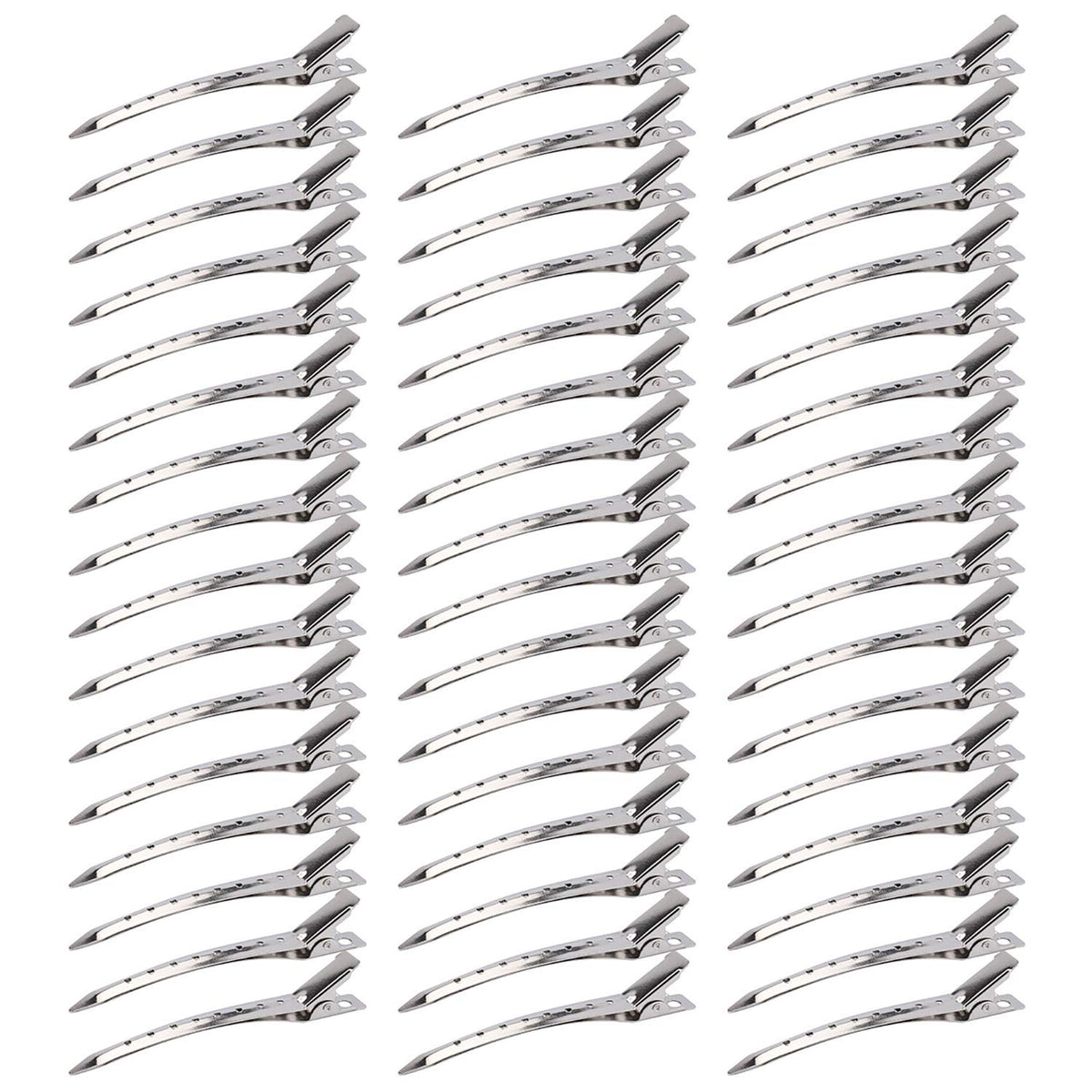Pinza Hedume para cabello tipo pato con agujeros de 3,5 pulgadas, segura para peinado.
