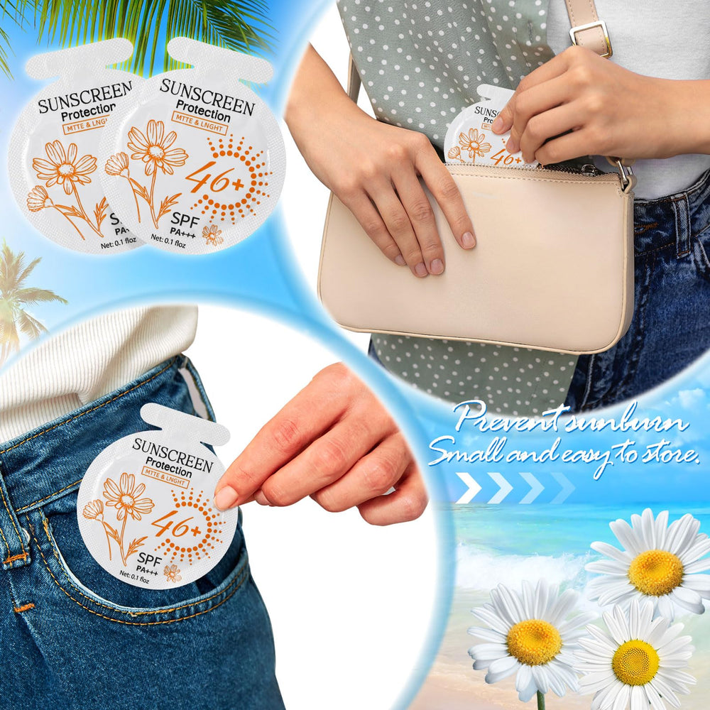 Heigble protector solar para actividades al aire libre, cómodo para bolsillos y mochilas.