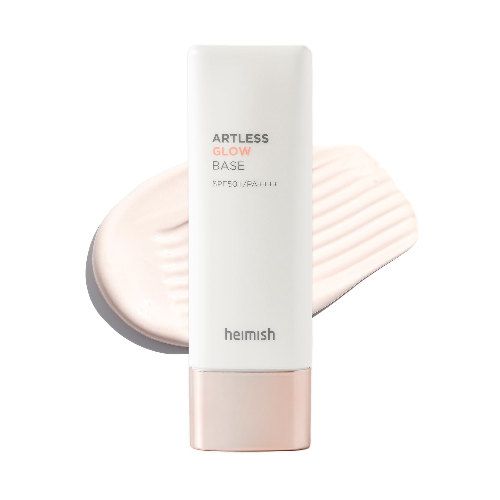 HEIMISH Artless Glow Base con envase visible para aplicación suave y rápida