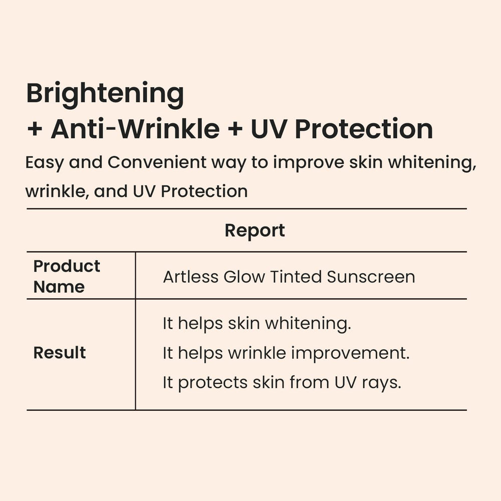 Protección FPS 50+ de HEIMISH Artless Glow para la rutina diaria.