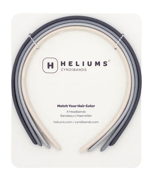 Heliums banda fina 8mm gris oscuro, cómodo para uso diario sin esfuerzo