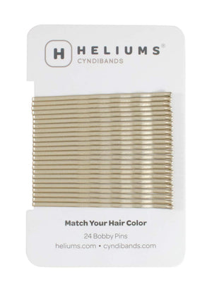 Heliums pinzas para cabello 2,5 pulgadas, Rubio Ceniza Claro, sujeción estable para peinados diarios.