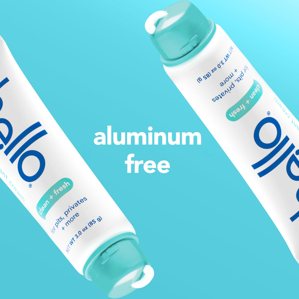 Hello crema desodorante para axilas y zonas íntimas, fórmula suave