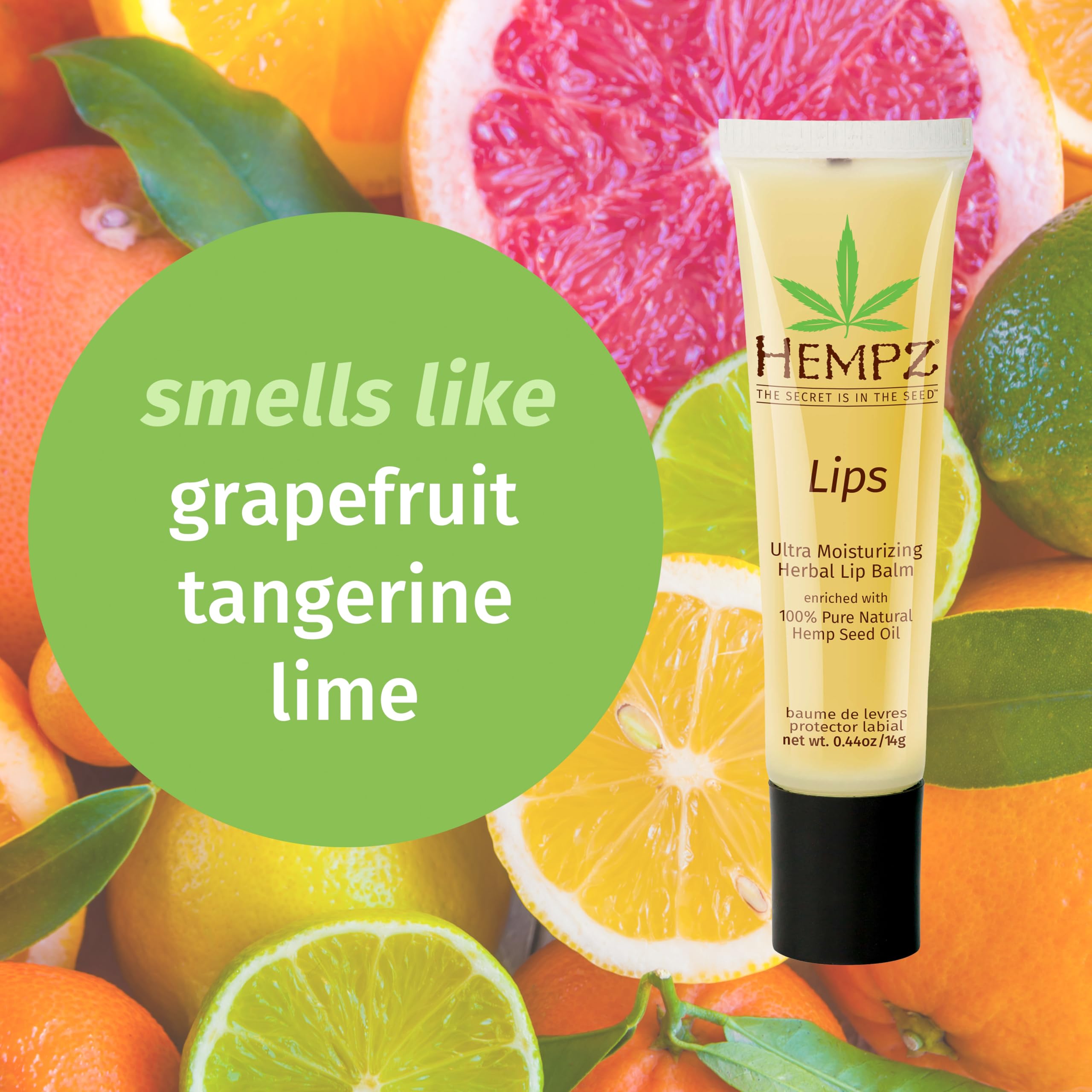 Ingrediente clave: aceite de semilla de cáñamo en Hempz Original.