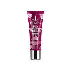 Bálsamo labial Hempz Pink Peppermint Meringue en tubo, hidratación suave.