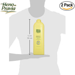 Heno de Pravia, doble estuche de gel de ducha para la familia.