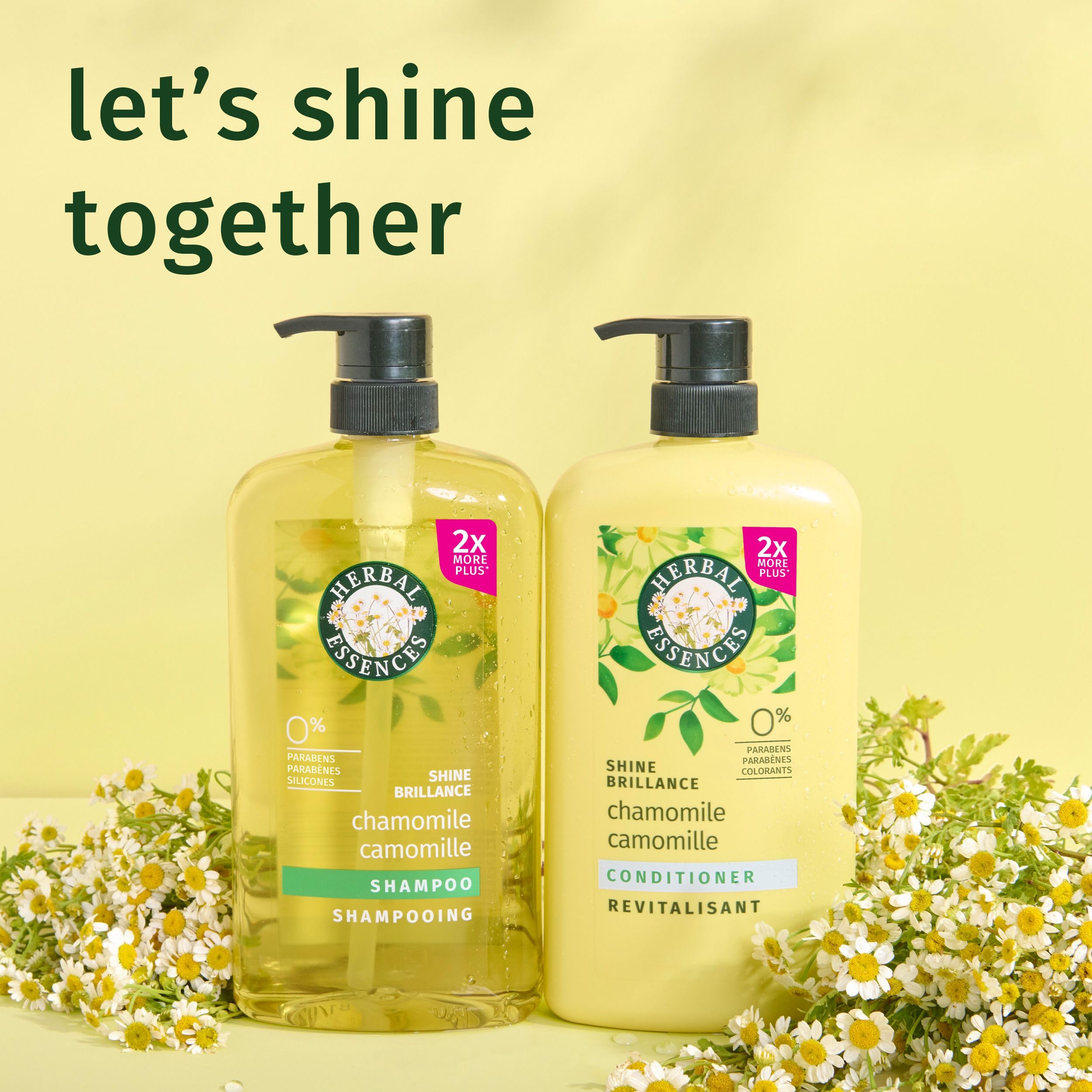 Champú Herbal Essences Shine Collection: uso diario recomendado.
