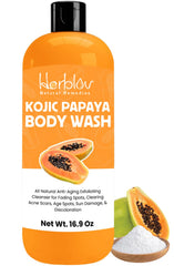 Herblov Jabon Kojico: botella en la ducha para limpieza diaria y piel suave.