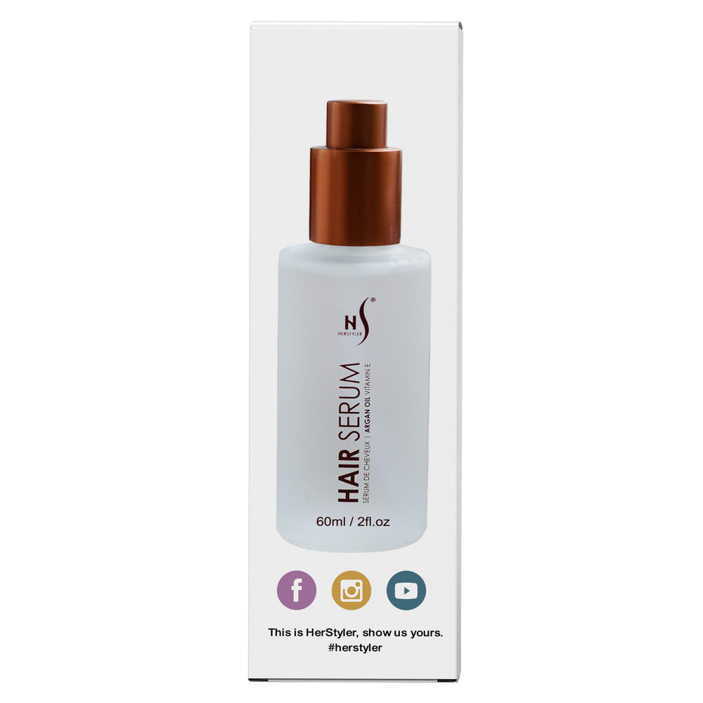 HerStyler Serum Aplicación Diaria: uso fácil para cabello dañado o teñido.