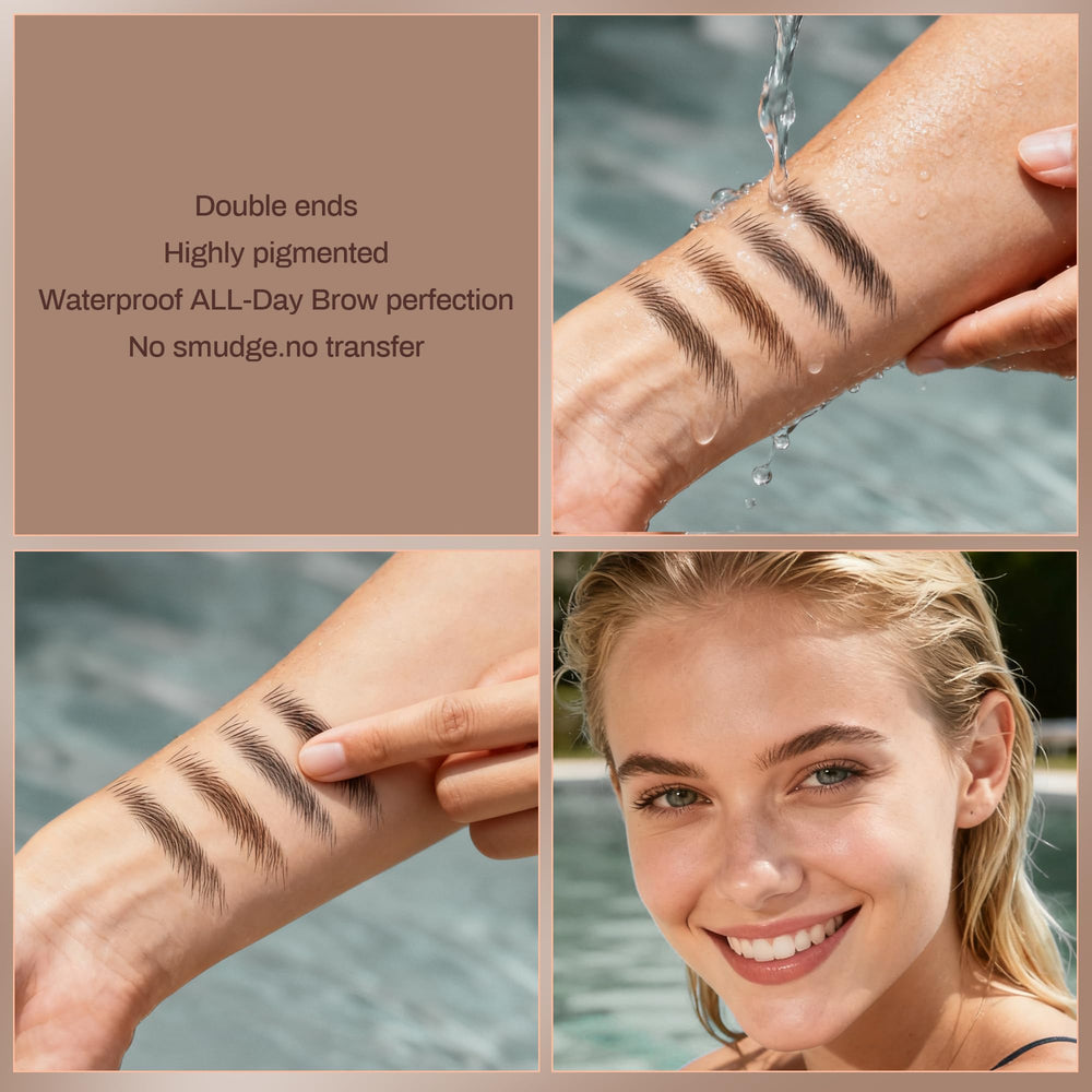 HeyBeauty cepillo doble definidor para cejas