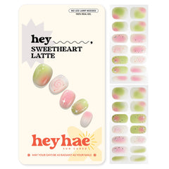 Heyhae: empaque compacto de tiras gel semicuradas para uso en casa.