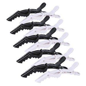 HH&LL clip pelo dientes anchos con doble articulación, ideal para fijar peinados.