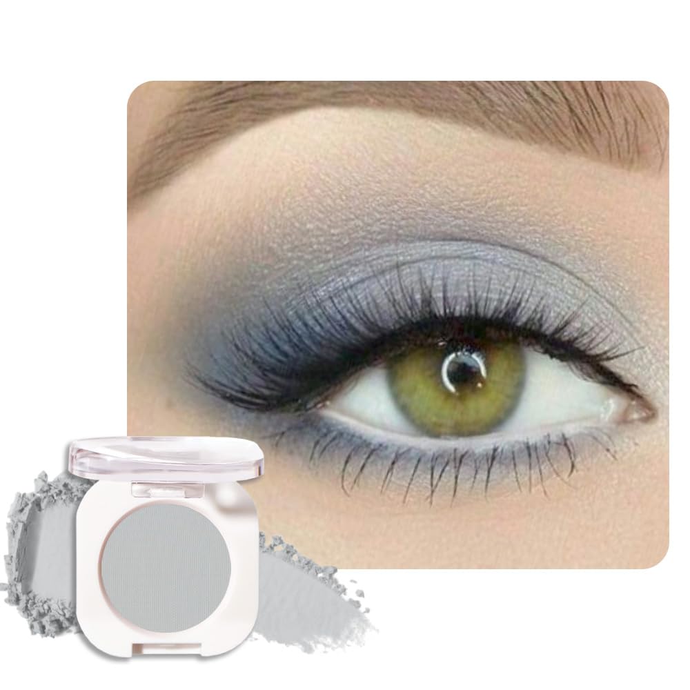 Sombra HHLTOH gris polvoriento, acabado mate, ideal para tonos naturales y larga duración.
