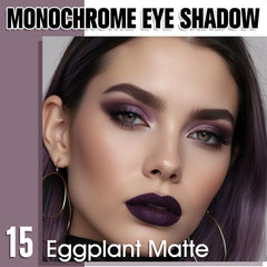 Color intenso y acabado mate suave en HHLTOH berenjena morada.