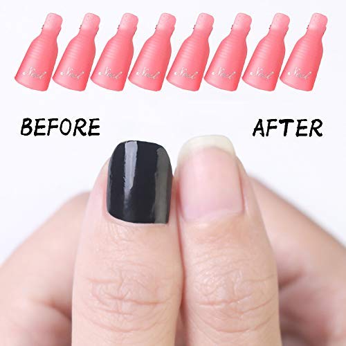 HiMo clip acrílico rosa con diseño delgado para ahorrar espacio