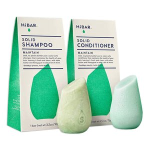 HiBAR Mantener: set de champú y acondicionador en barra para cabello equilibrado y sano