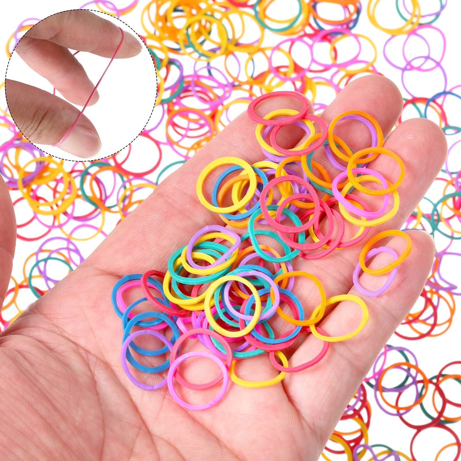 Gomas Hicarer color vivo para estilos diarios.