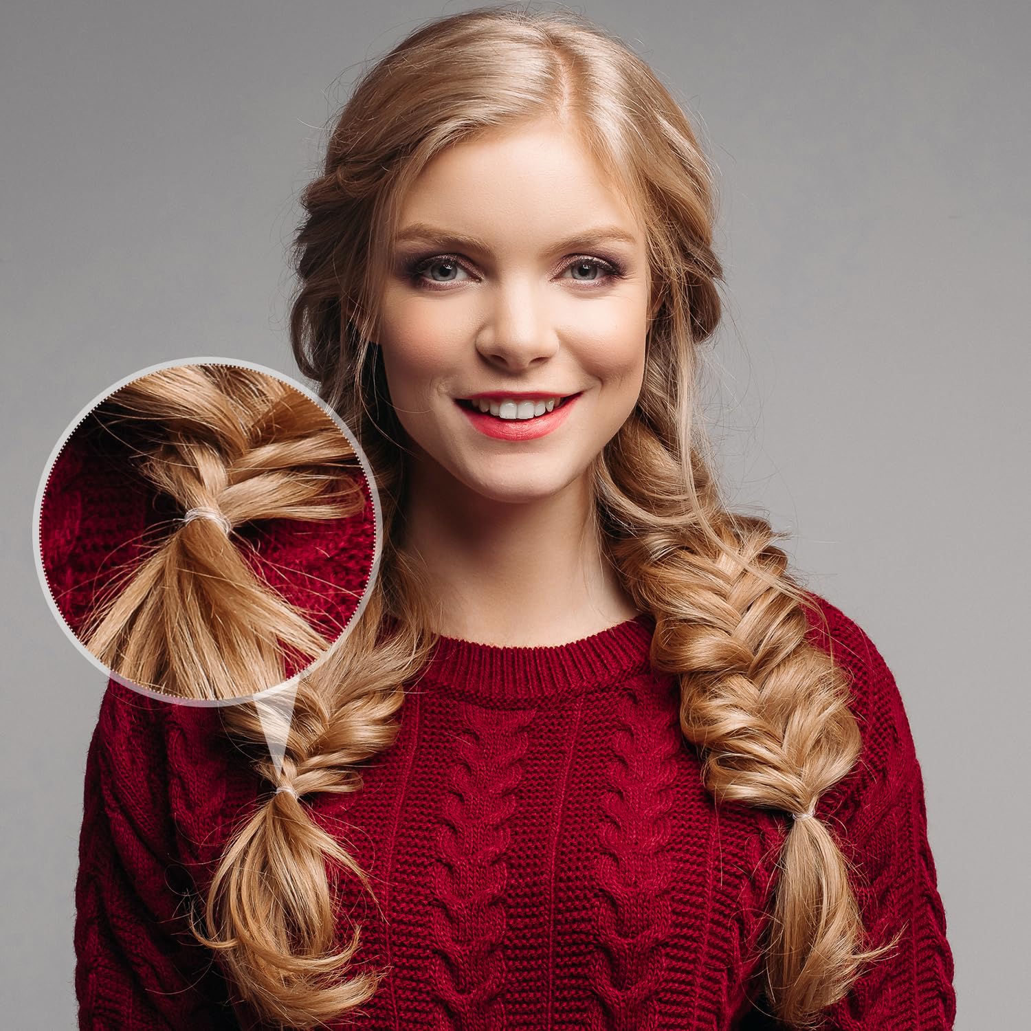 Gomas Hicarer para dreadlocks y trenzas, manteniendo la forma sin dañar el cabello.