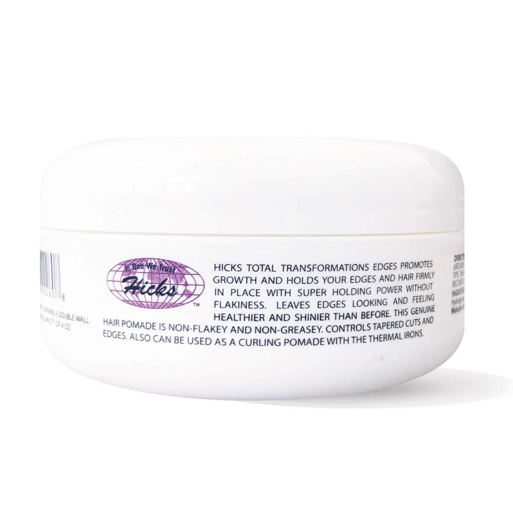 Hicks Total Transformations Edges: primer plano de bordes suaves para un look definido