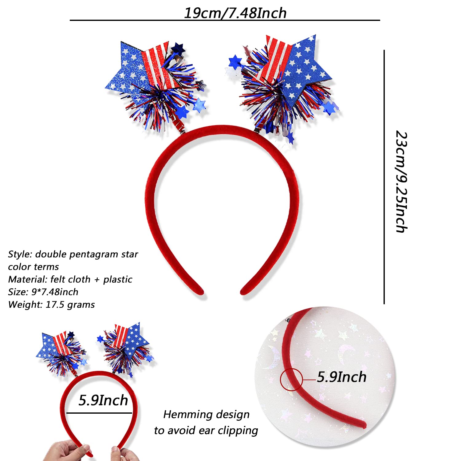 Diadema regalo ideal HIFANMM para fiestas y celebraciones.