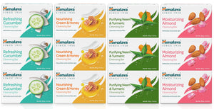 Jabón Himalaya con aceite de almendras para piel suave y nutrida