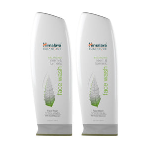 Himalaya Botanique Balancing Neem & Turmeric, limpieza facial suave para el rostro.