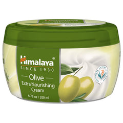 Himalaya Crema Oliva Extra Nutritiva: bote de 200 ml para hidratación profunda