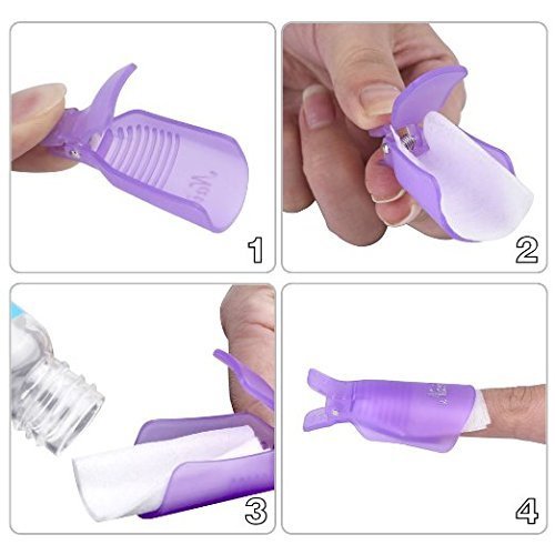 HiMo clip reutilizable para uñas, uso profesional y doméstico.