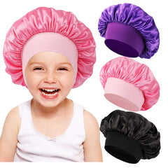 Himoswis bonete de seda para niños, cómodo y sin marcas en la frente.