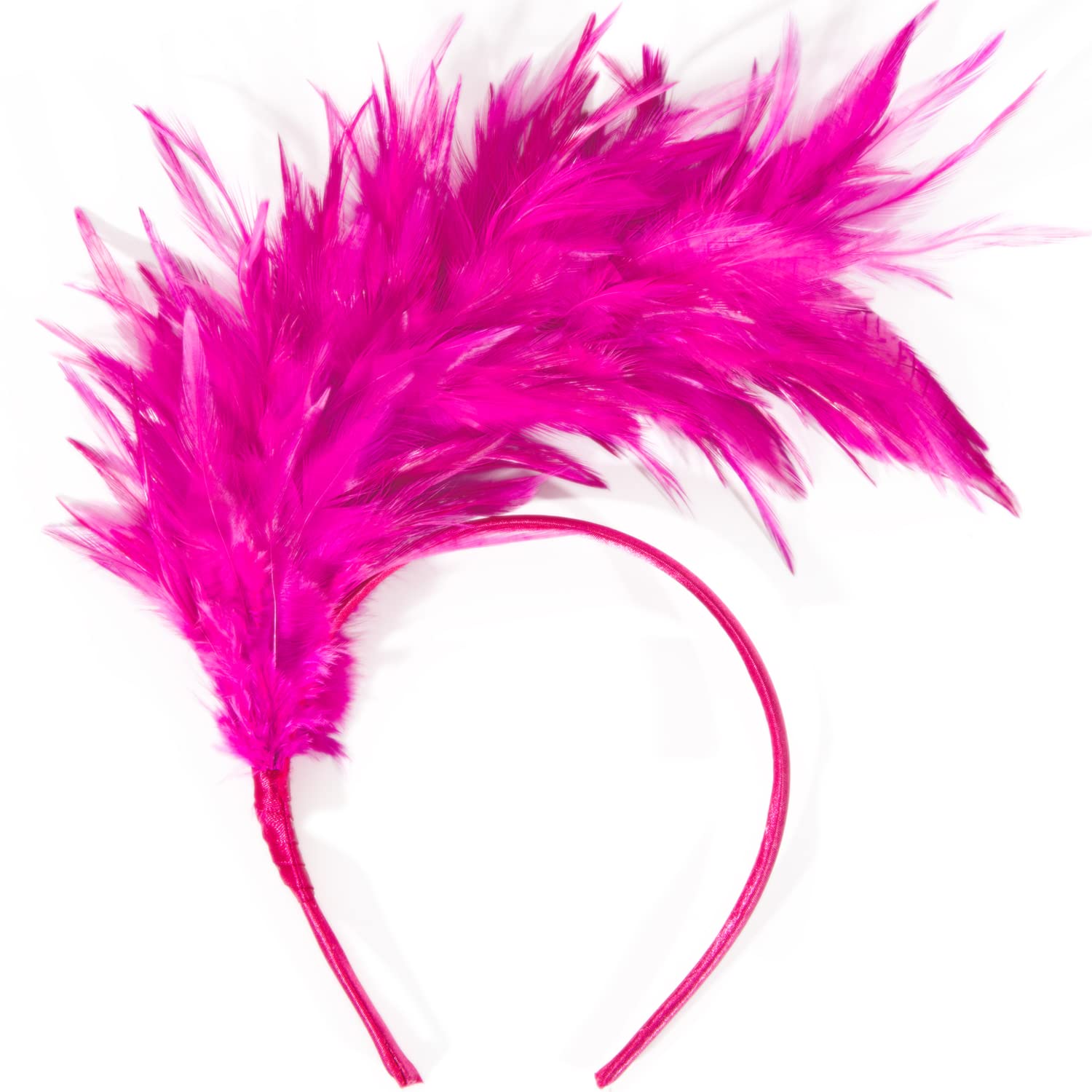 HIWIND diadema plumas fiesta de té, añade elegancia retro.
