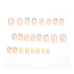 Conjunto Hkanlre de uñas postizas en tallas diferentes para ajuste perfecto