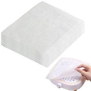 HLQHXWHZT papel filtro 200 hojas: captura polvo de uñas con eficiencia.