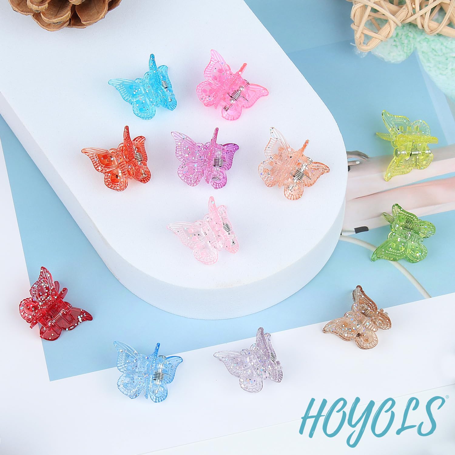 Hoyols accesorio de colores surtidos ofrece durabilidad y brillo sostenido.