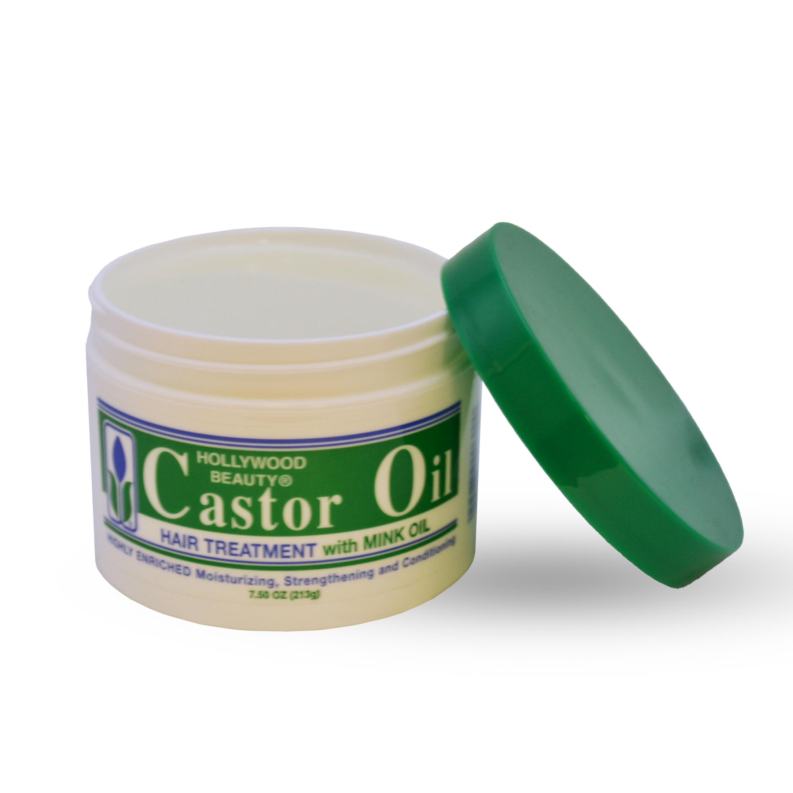 Hollywood Beauty Aceite de Ricino visón, devuelve suavidad y brillo natural al pelo